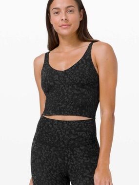 lululemon athletica align tank NULU Cup Wild Thing Camo Deep Coal WLTD